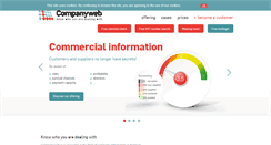 Desktop Screenshot of companyweb.be
